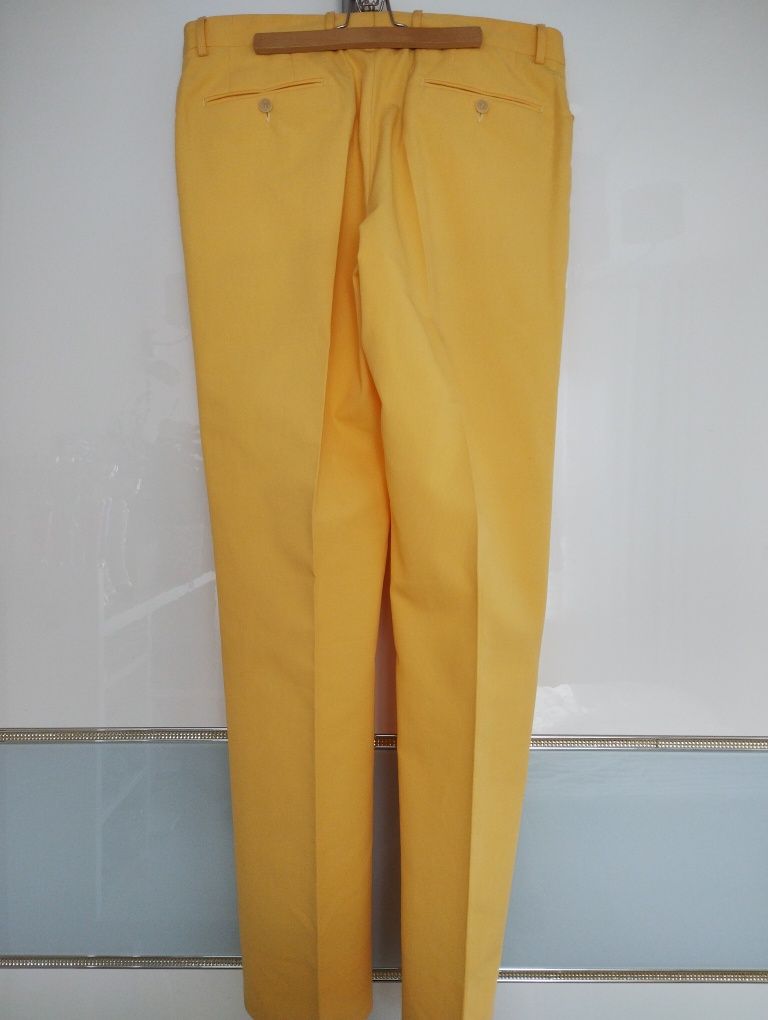 Spodnie materiałowe w kant Moschino L/XL