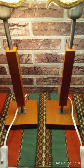 vintage nocne lampki