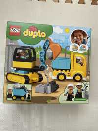 Lego duplo 10931 koparka i ciezarowka