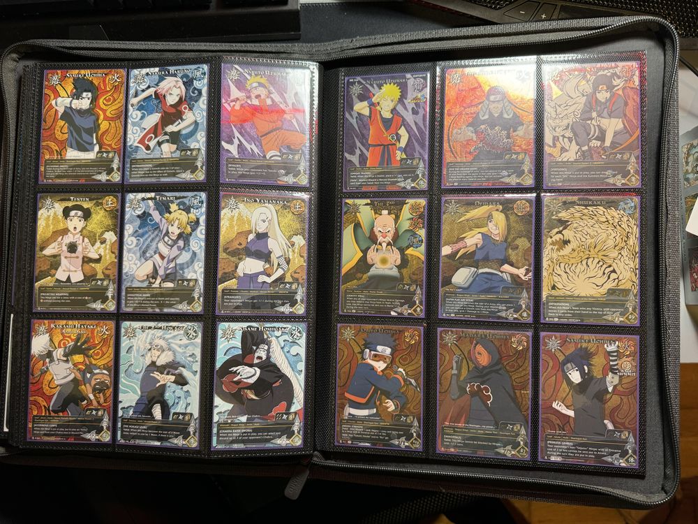 Coleção Cartas CCG Oficial Naruto (250 cards)