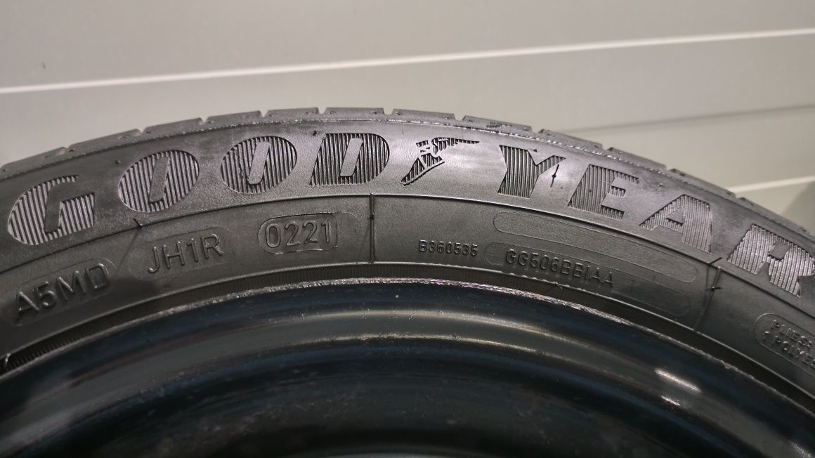 Koła letnie z VW Polo 185/55 R14 Goodyear Efficient Grip Performance