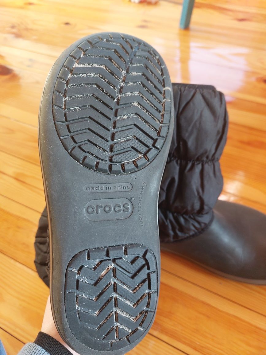 Зимові сапоги crocs