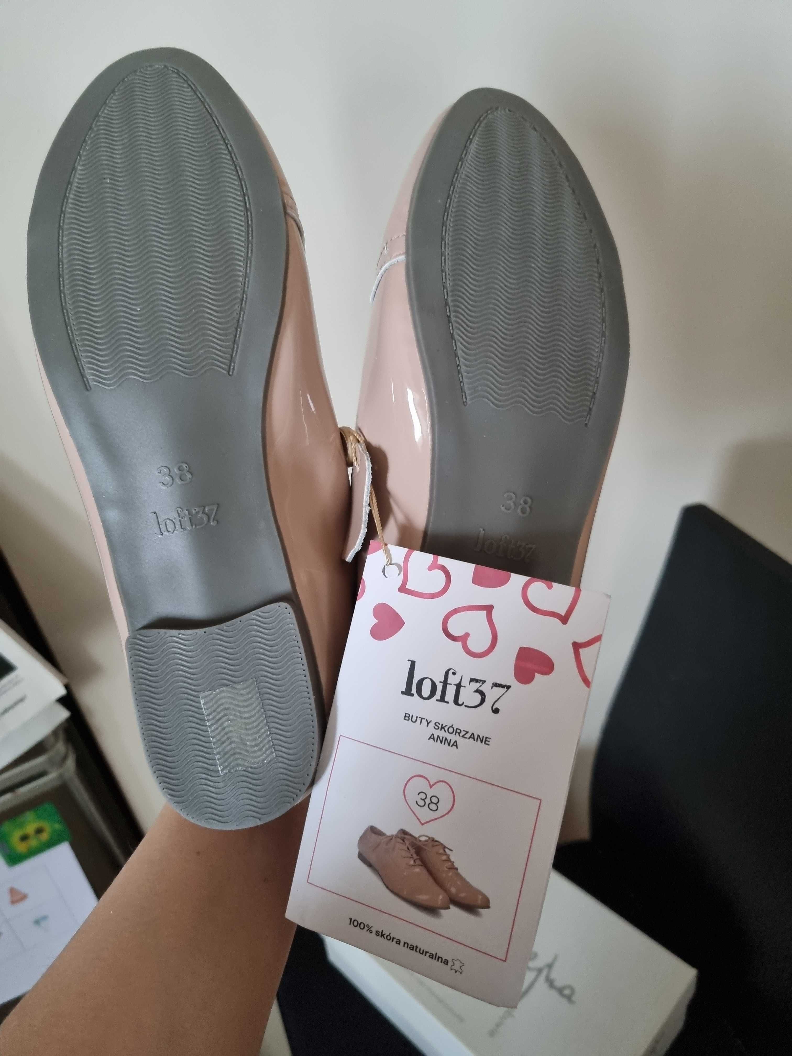 NOWE buty skórzane  Loft37