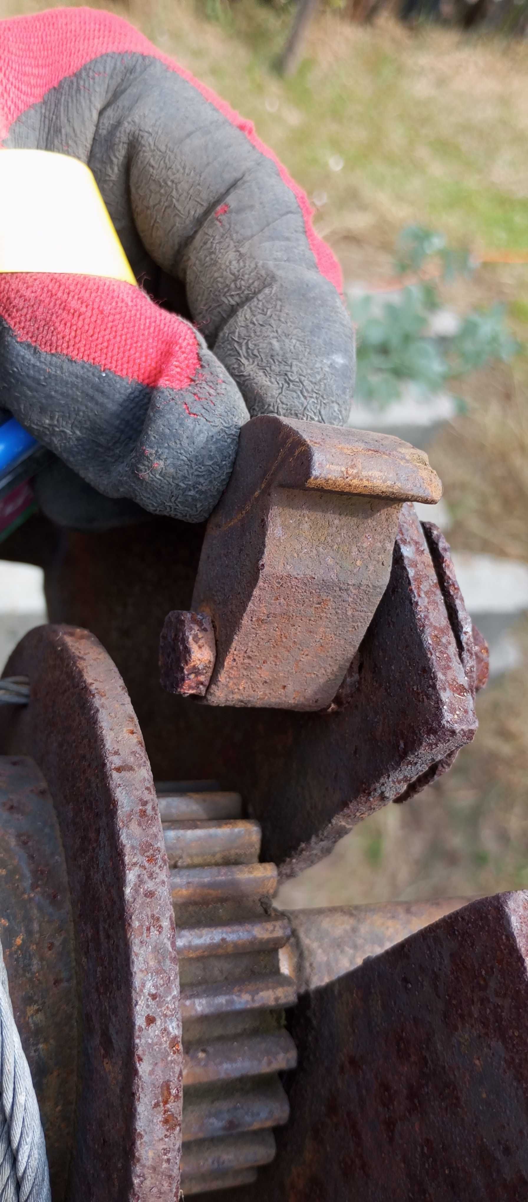 wciągarka wyciągarka ręczna z liną