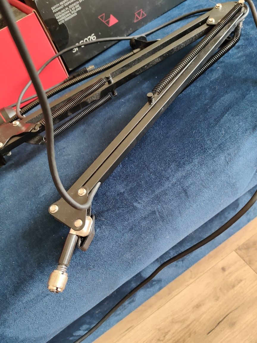 Mikrofon + statyw + pop filtr - SPC Gear SM900