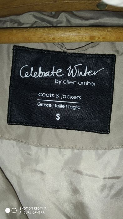 Женское полупальто на пуху