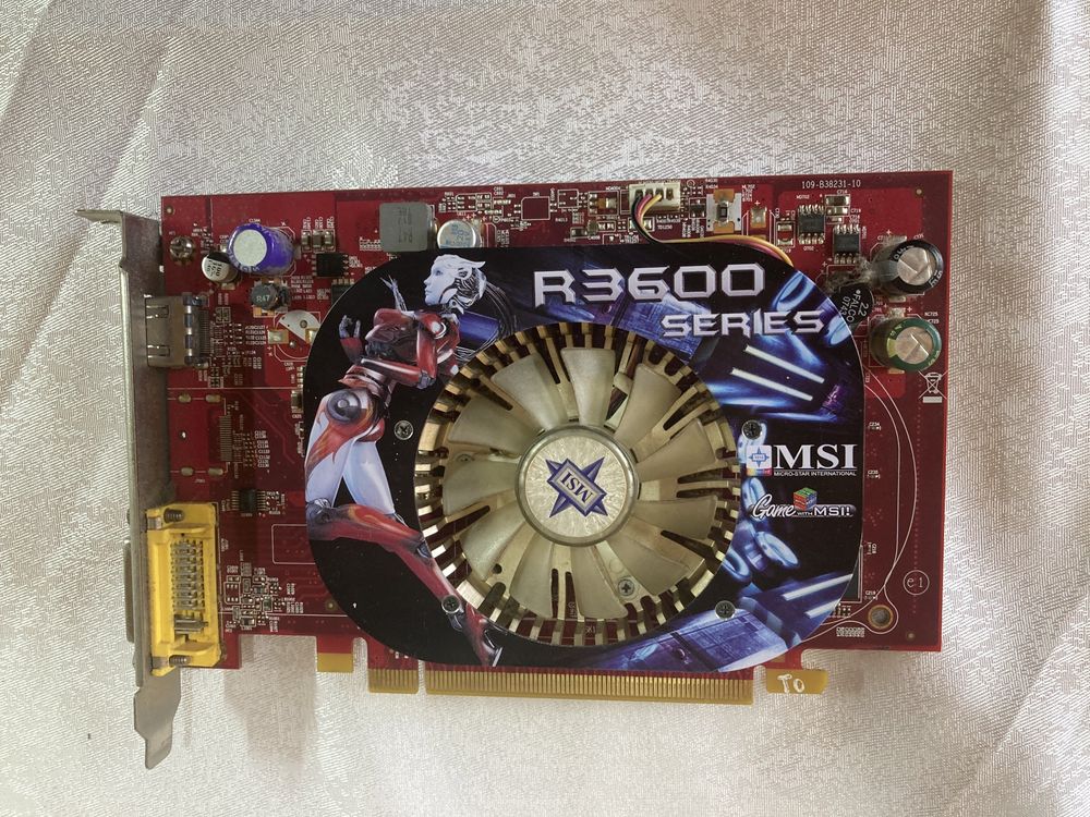 Видеокарта MSI PCI-E ATI HD3650 512 MB