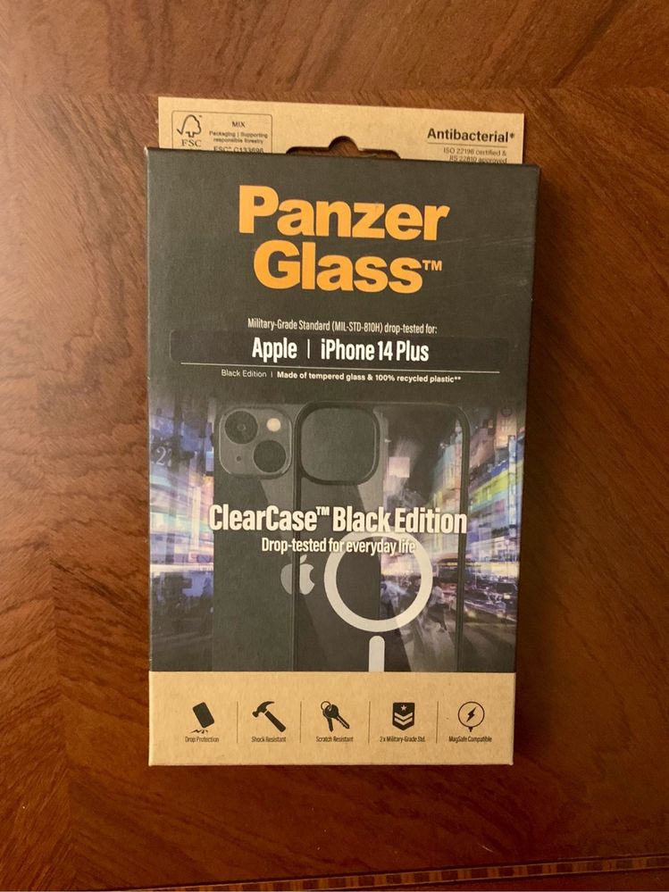 Szkło pancerne Panzer Glass iPhone 14 plus clearcase