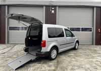 VW Caddy 1.0 TSI *benzyna * przewóz osoby niepełnosprawnej * rampa *