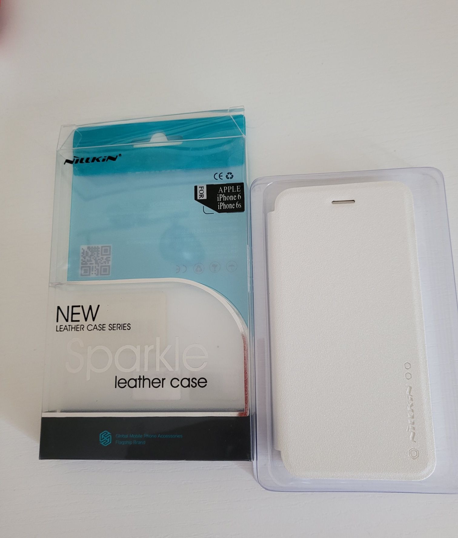 Etui nowe Nillkin Apple iPhone 6S/6 leather case klapka