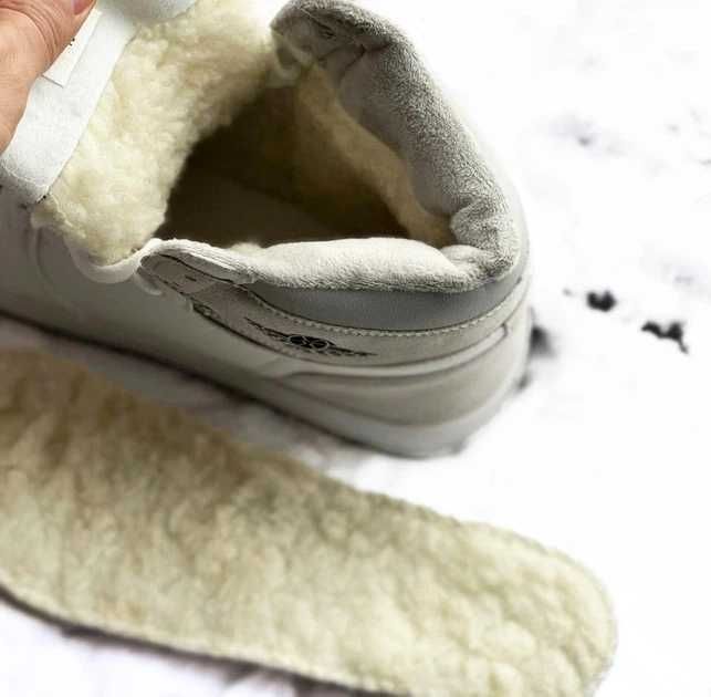 Зимові чоловічі кросівки на 28 см шкіра\хутро