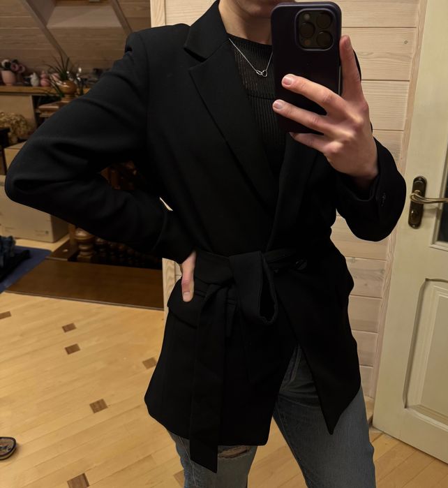 Піджак Mango, чорний, розмір s