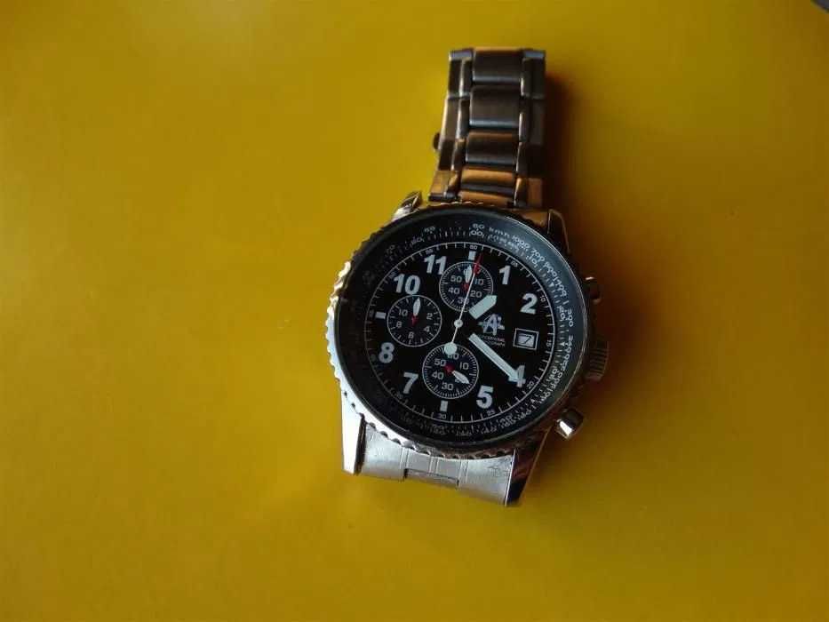 Relogio Cronografo Astroavia; 5 Bar; ler anuncio