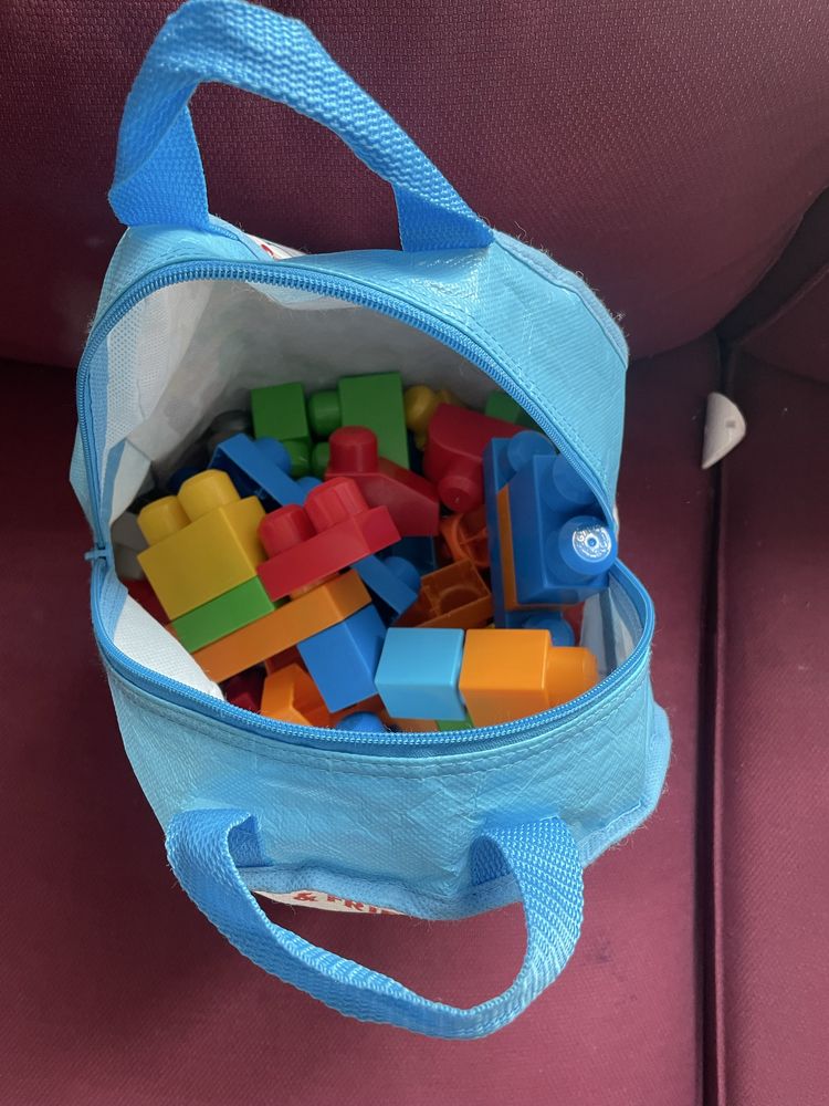 Plecak mega blocks z klockami