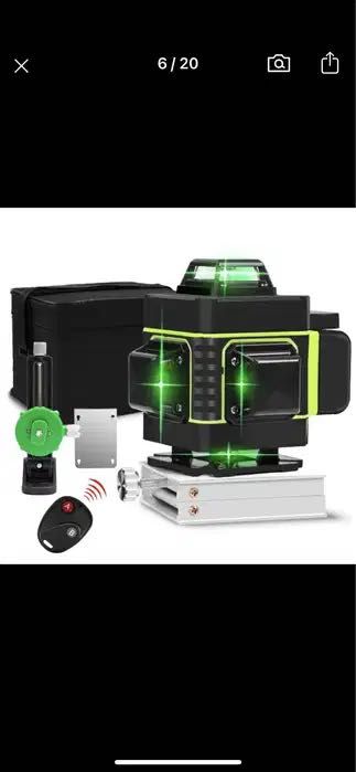 Laser krzyżowy zielony