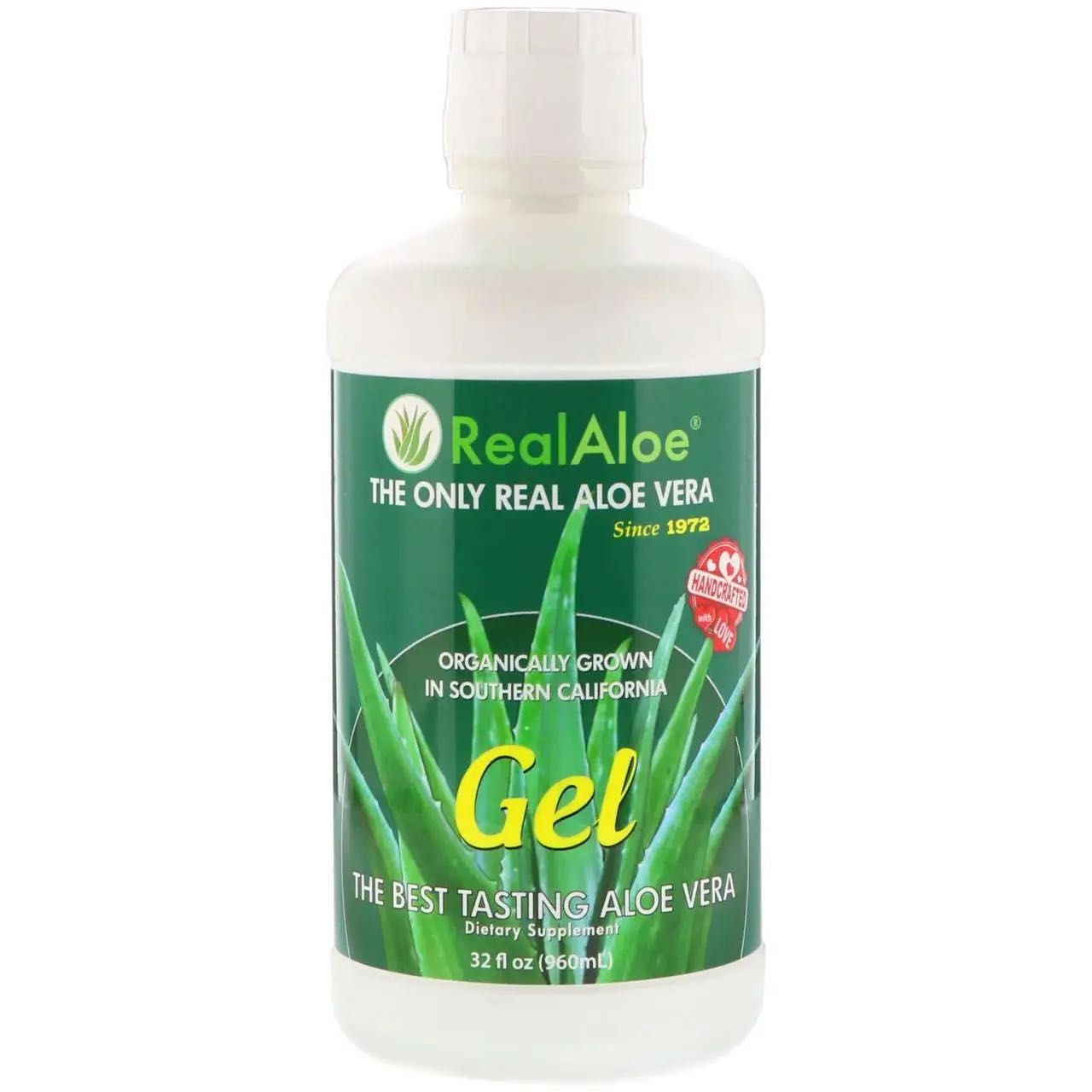 Real Aloe Inc., Гель алоэ вера,  (960 мл)