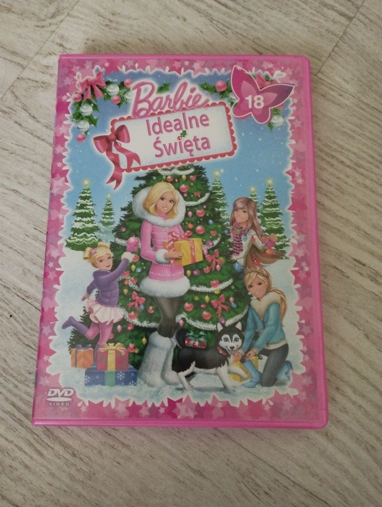 Płyta DVD - Barbie idealne święta