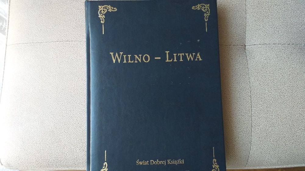 Wilno--Litwa książka złocona