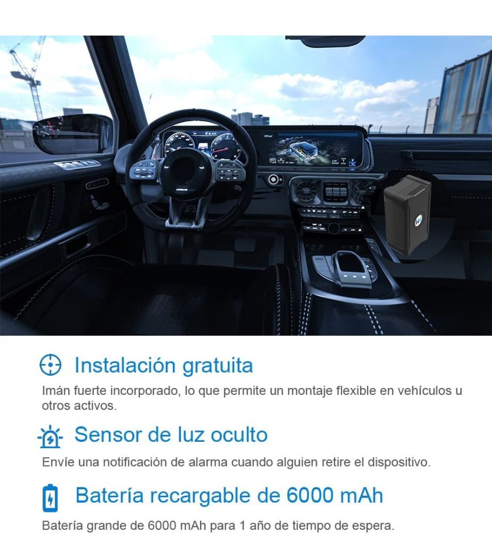 GPS rastreador multifuncional