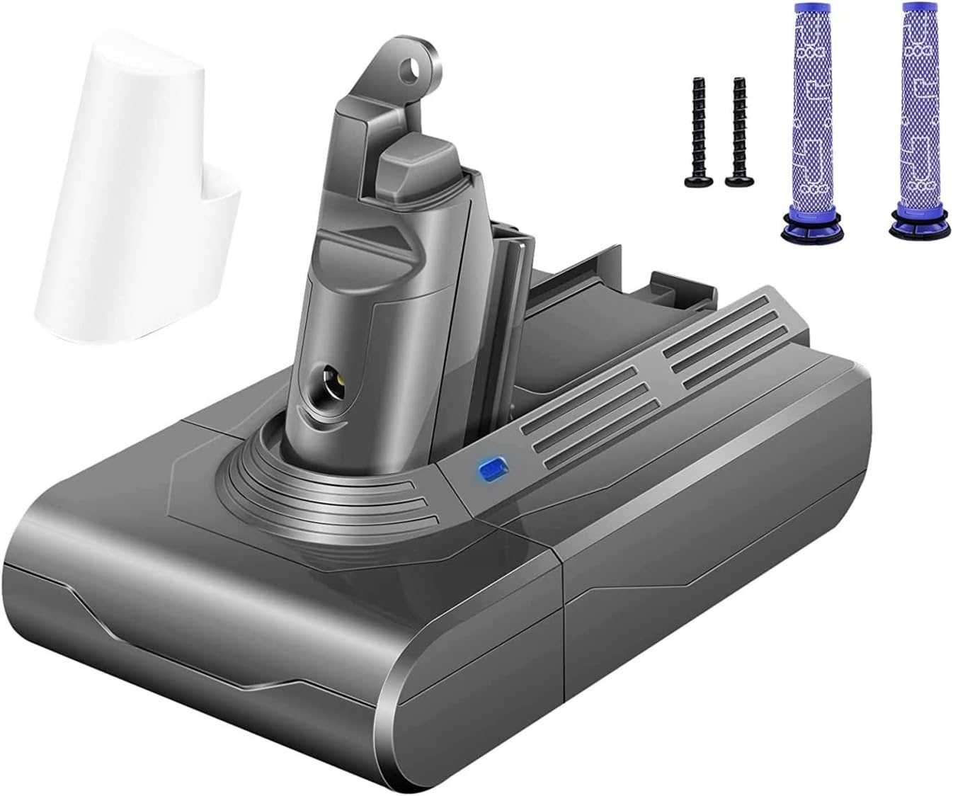 Keenstone Bateria do odkurzacza Dyson V6/3800/21.6 V/3800 mAh+2 filtry