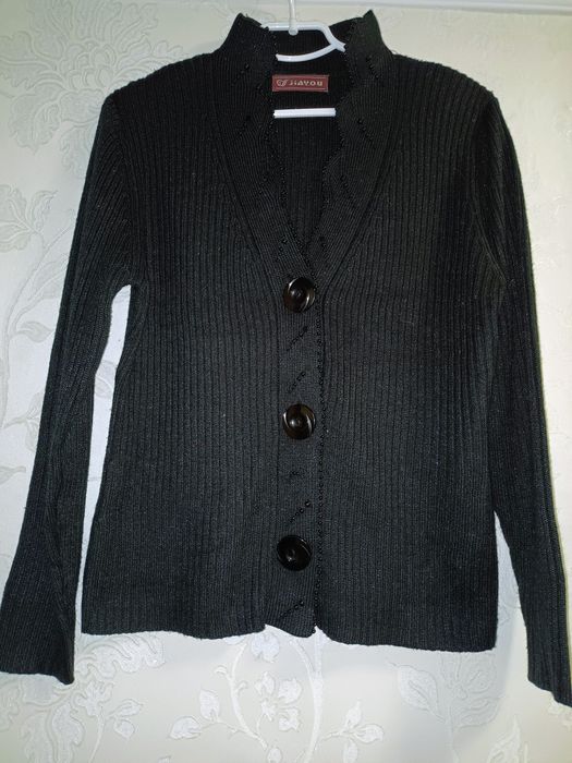 Кардиган, кофта трикотажна чорна