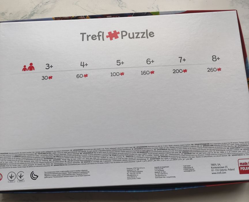 Пазли Trefl 260 ел. Людина-павук