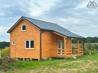 Domek letniskowy 35m2 + 10m2 taras, na zgłoszenie.