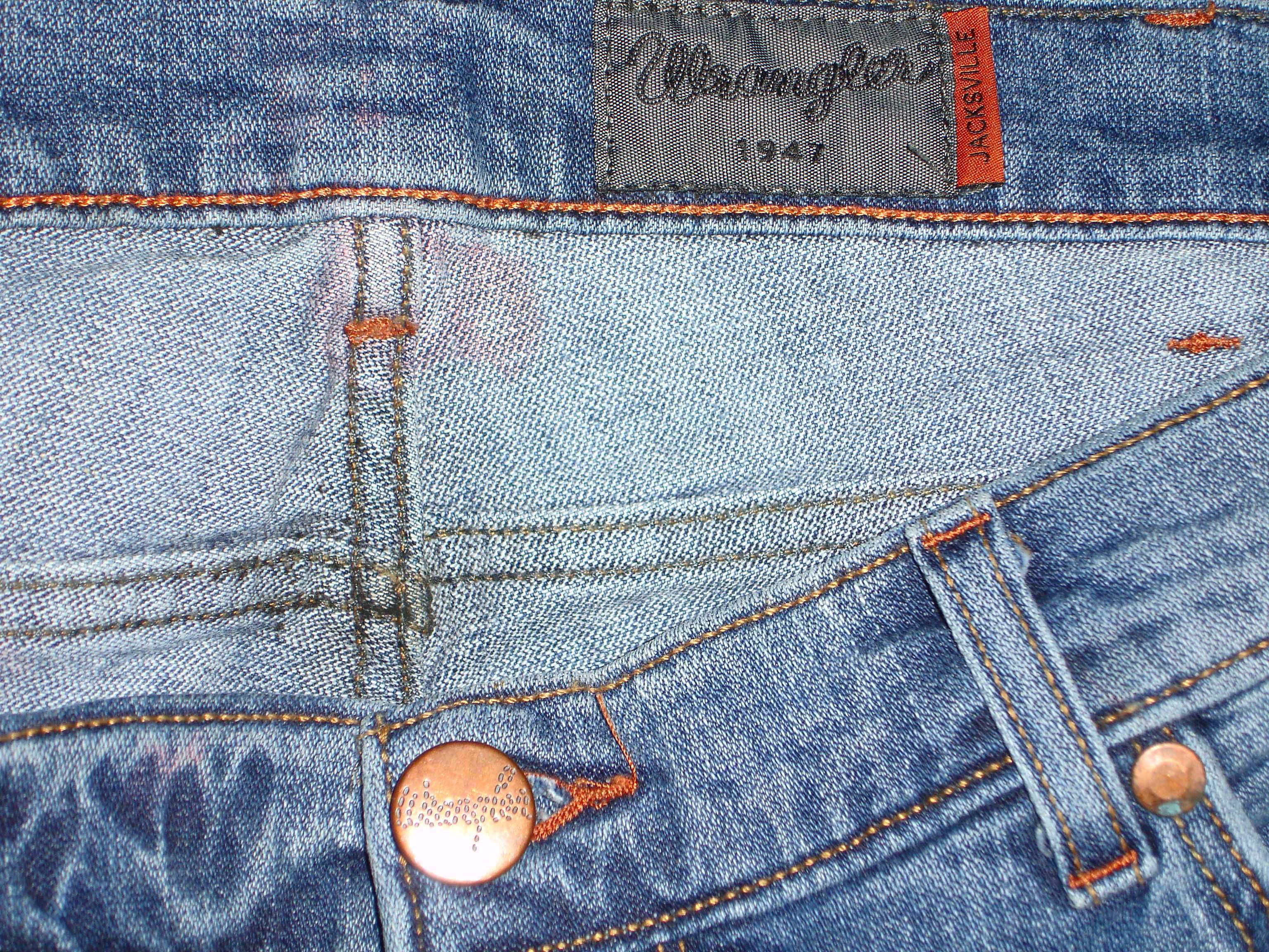 Wrangler model Jacksville W38 L34 spodnie jeansowe jeansy oryginalne
