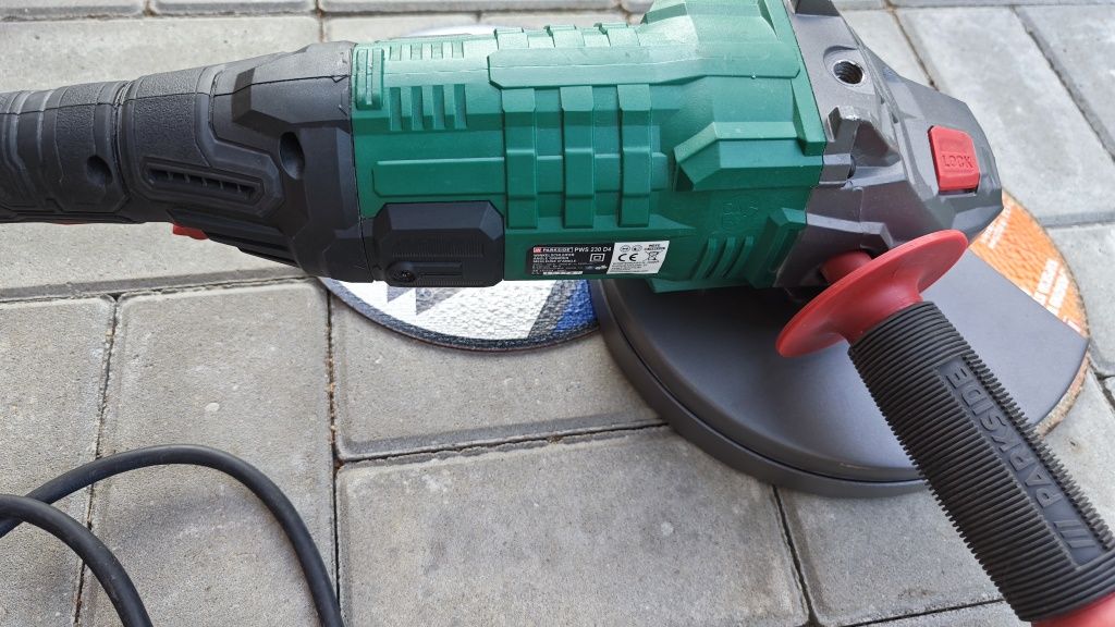 Szlifierka Kątowa Parkside PWS 230 D4 Tarcze