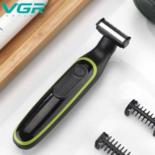 VGR V 017 Чоловічий акумуляторний триммер для бороди та вусів