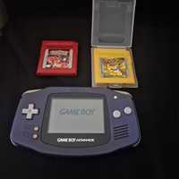 Game boy advance com 2 jogos