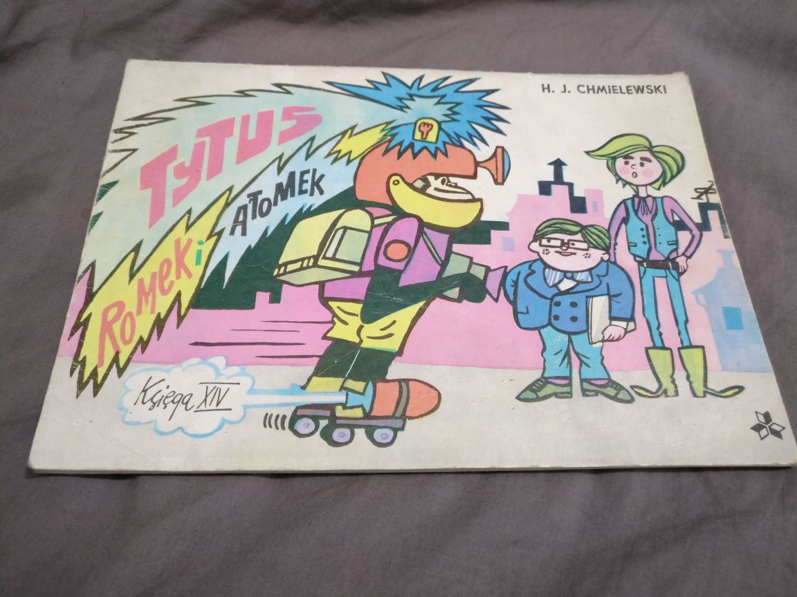 Tytus Romek i A'Tomek księga XIV wyd. 1989r.