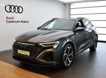 Audi Q8 e-tron 55 408 KM S-line ACC Pneumatyka Matrix Black