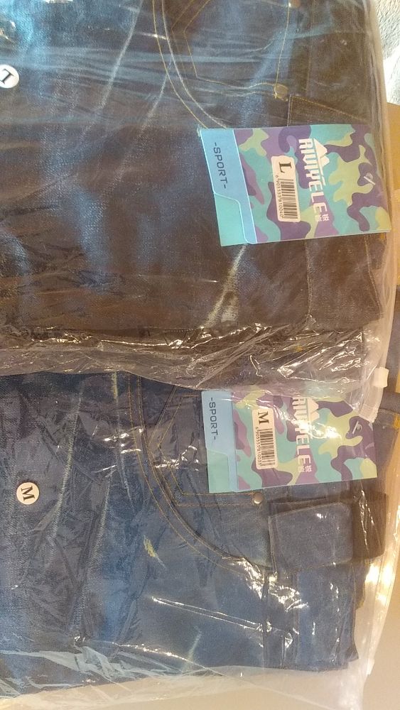 spodnie snowboard -stylizowany jeans-/narty/-NOWE-rozm. M i L .