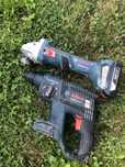 Wiertarka Bosch GBH18V-EC+ Szlifierka katowa GWS18V-7