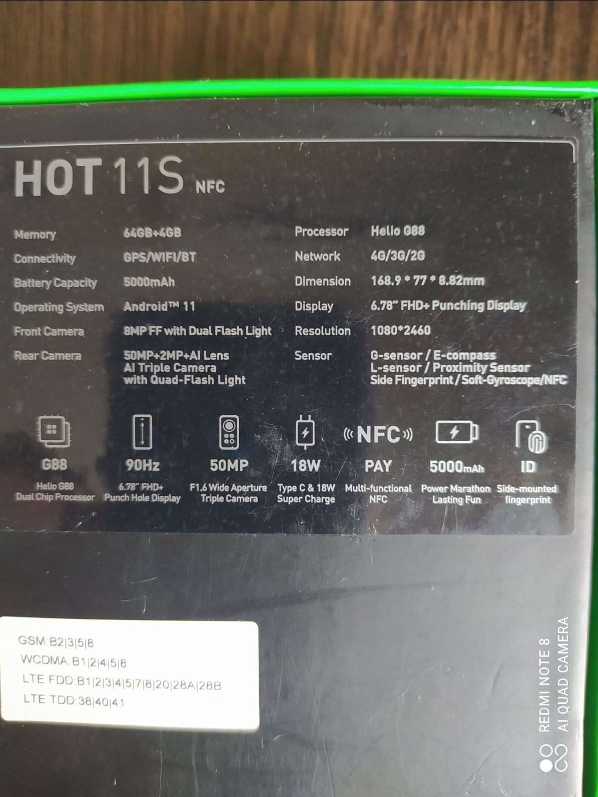 Смартфон Infinix Hot 11S NFC.