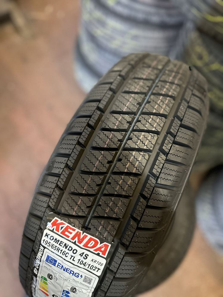 NOWE opony 195/65R16C Kenda Komendo 4S KR105 całoroczne bus WYSYŁKA