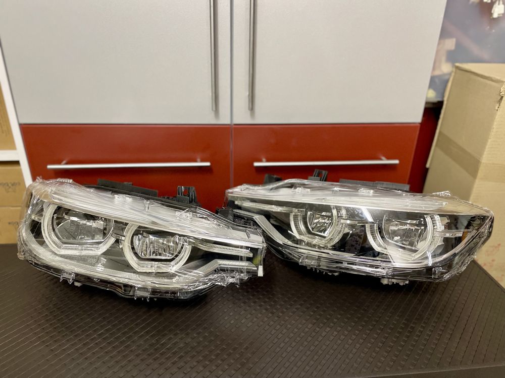 Фари BMW 3 F30 LCI, діодні, full LED 2012-2019