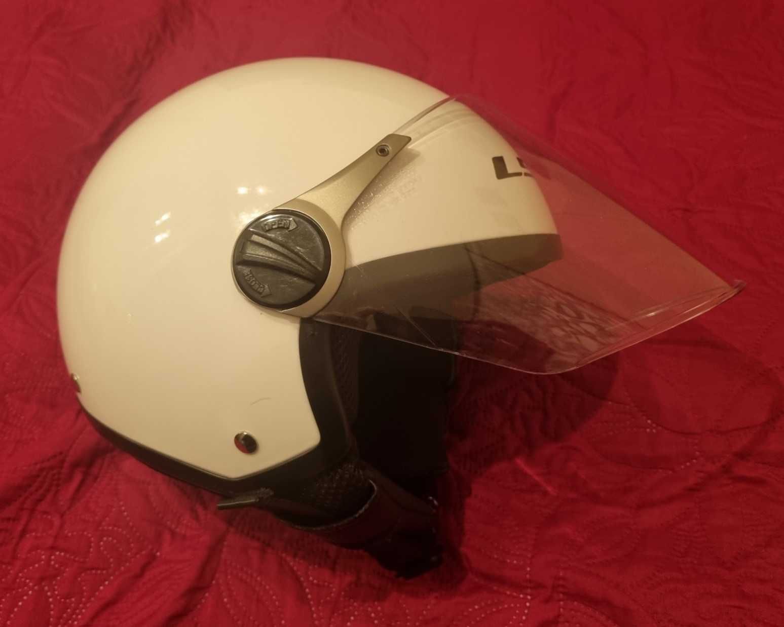 Kask otwarty biały LS2 Rocket II rozmiar S (55-56cm)