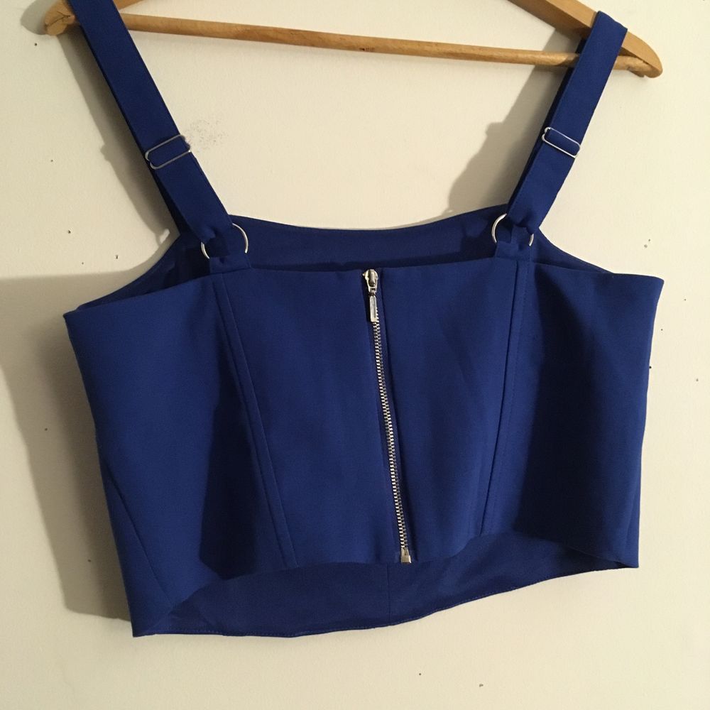 Mohito top niebieski gorset 36 S - M nowy
