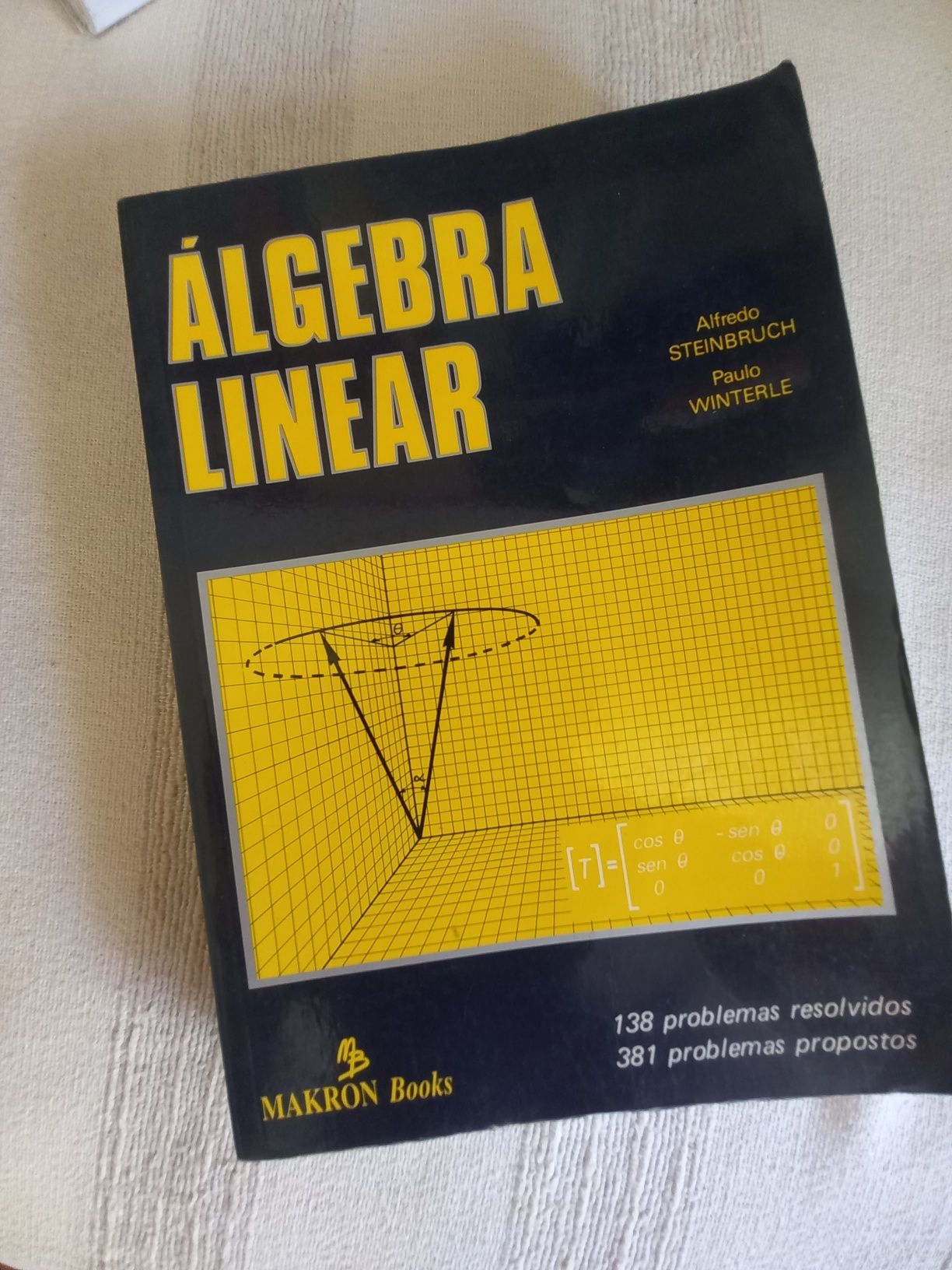 Álgebra Linear de Alfredo Steinbruch e Paulo Winterle