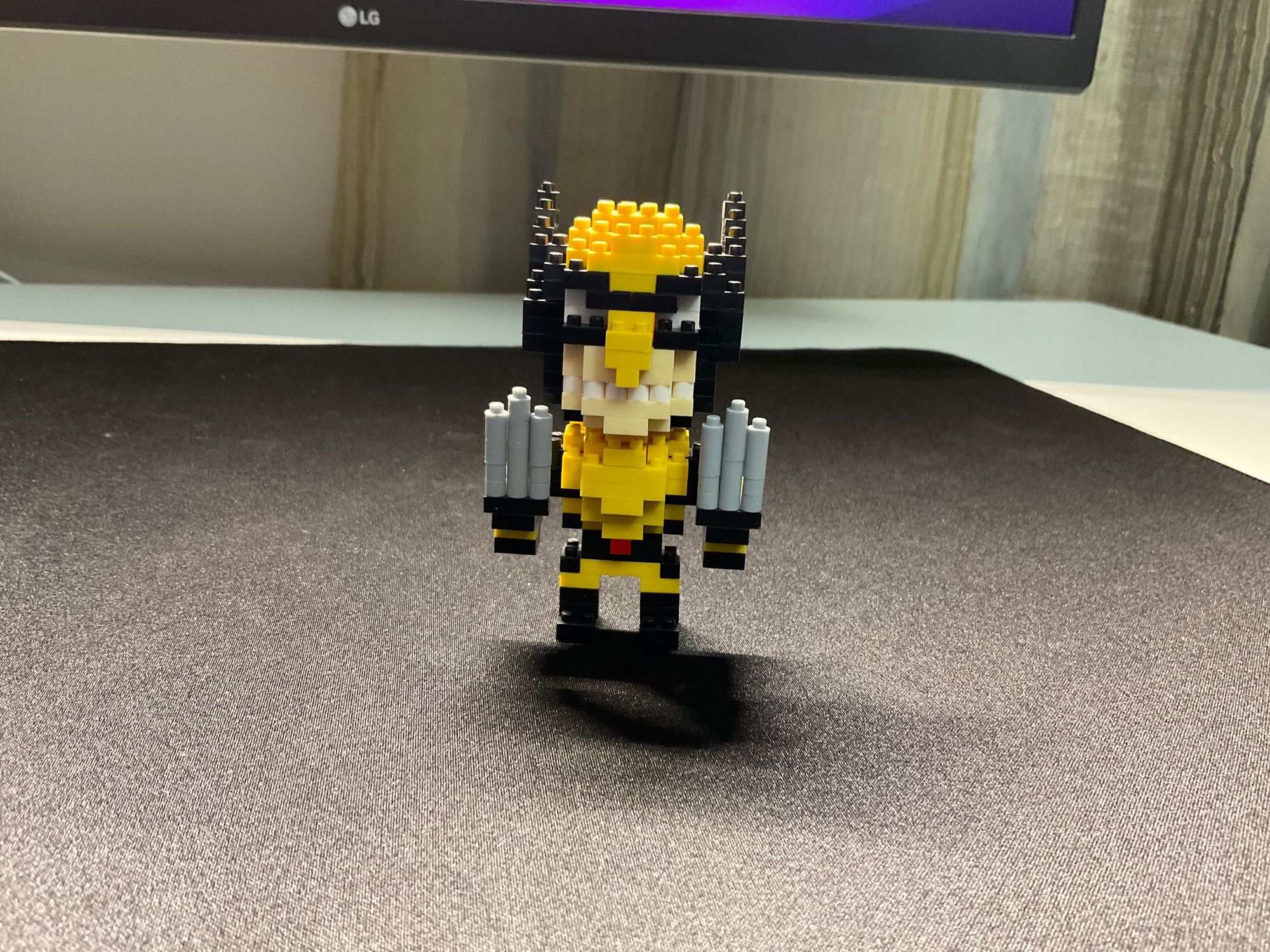 Mini Lego X-Men Logan Wolverine Blocos