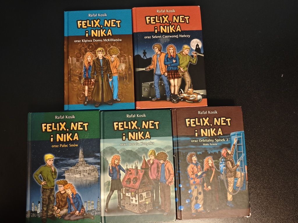 5 Tomów Rafał Kosik: Felix, Net i Nika 5 części