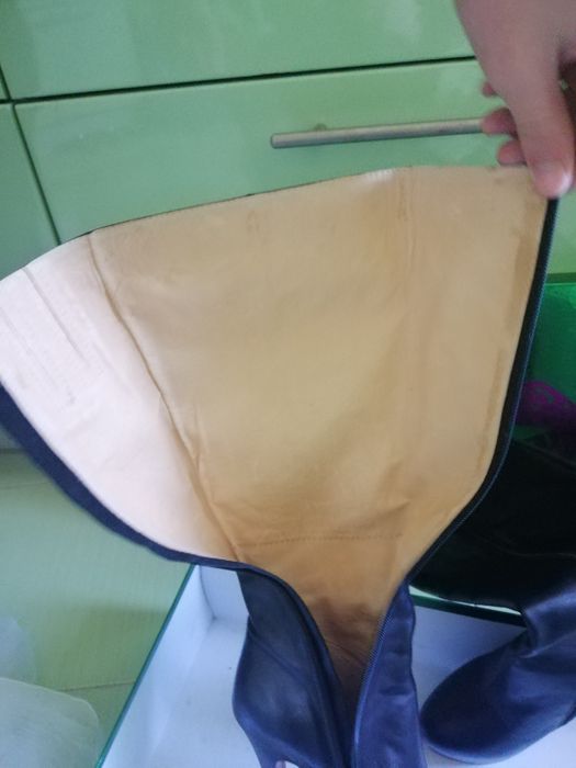 Чоботи сапоги Sexy Fairy шкіра 35 розмір