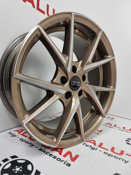 NOWE alufelgi AUDI 18" 5x112 A3 A4 A6 Q2 Q3 TT - Złote