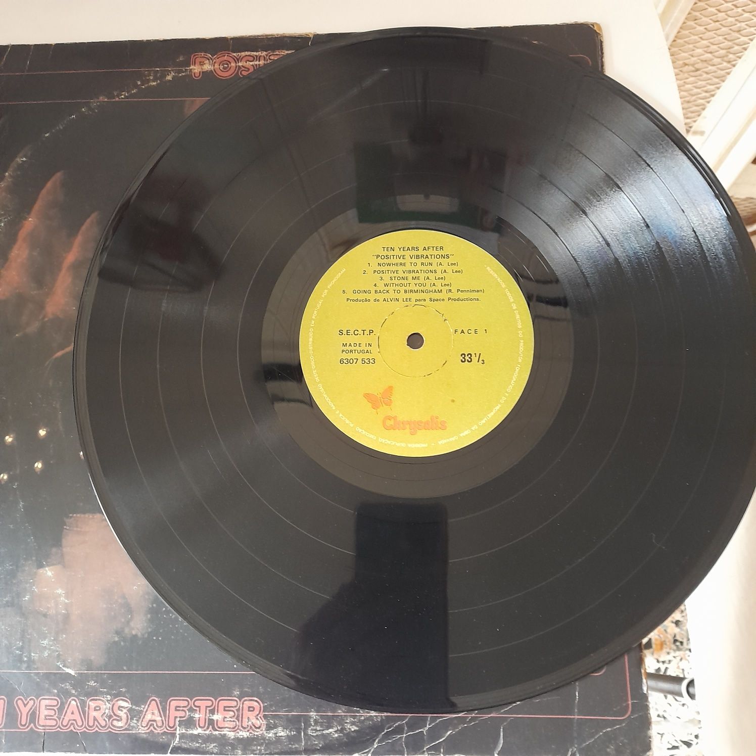 Lp Ten Years After Positive Vibrations - 1974 / Vinil raro