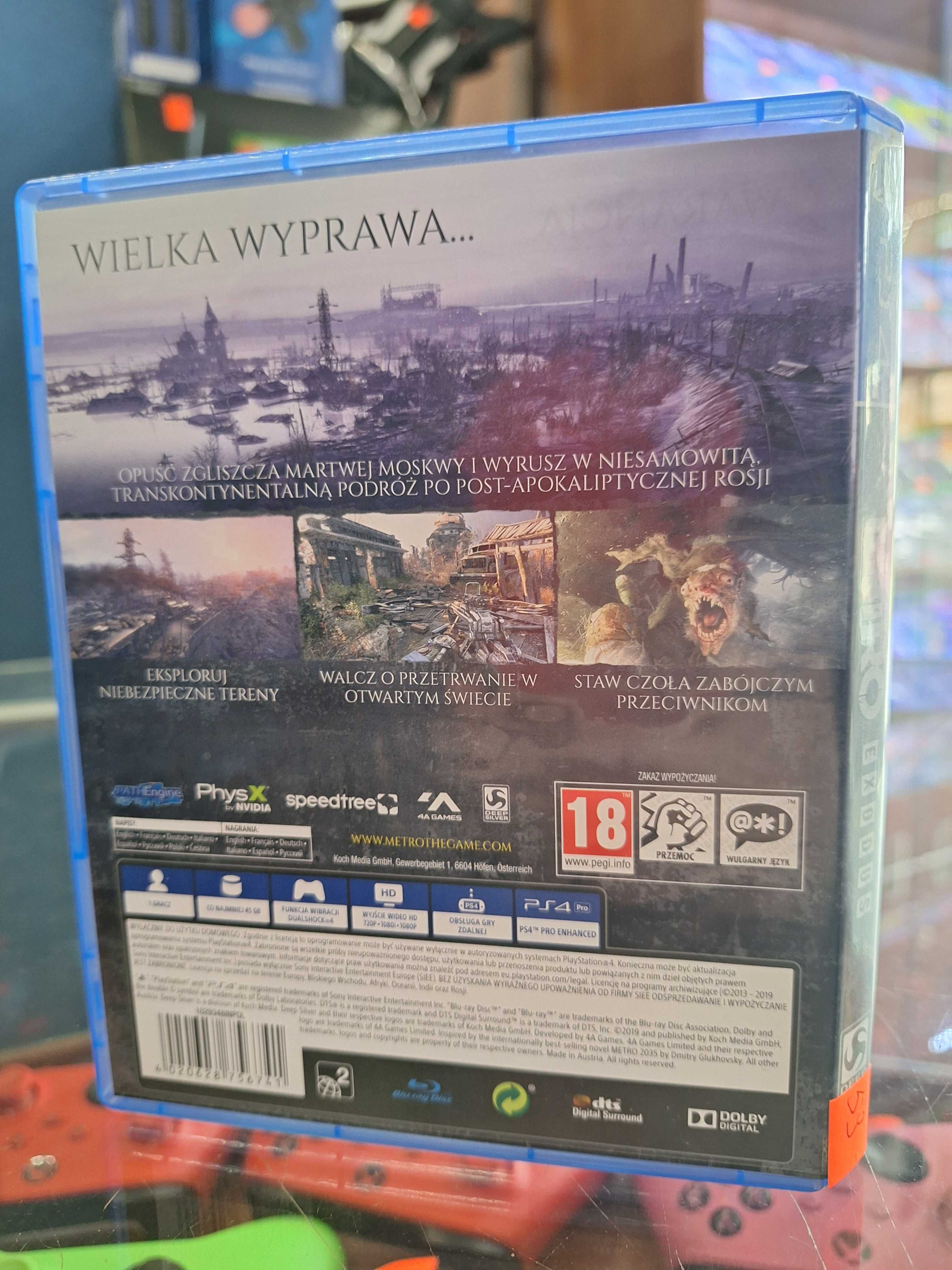 Metro Exodus PS4, BDB, CentrumGrania