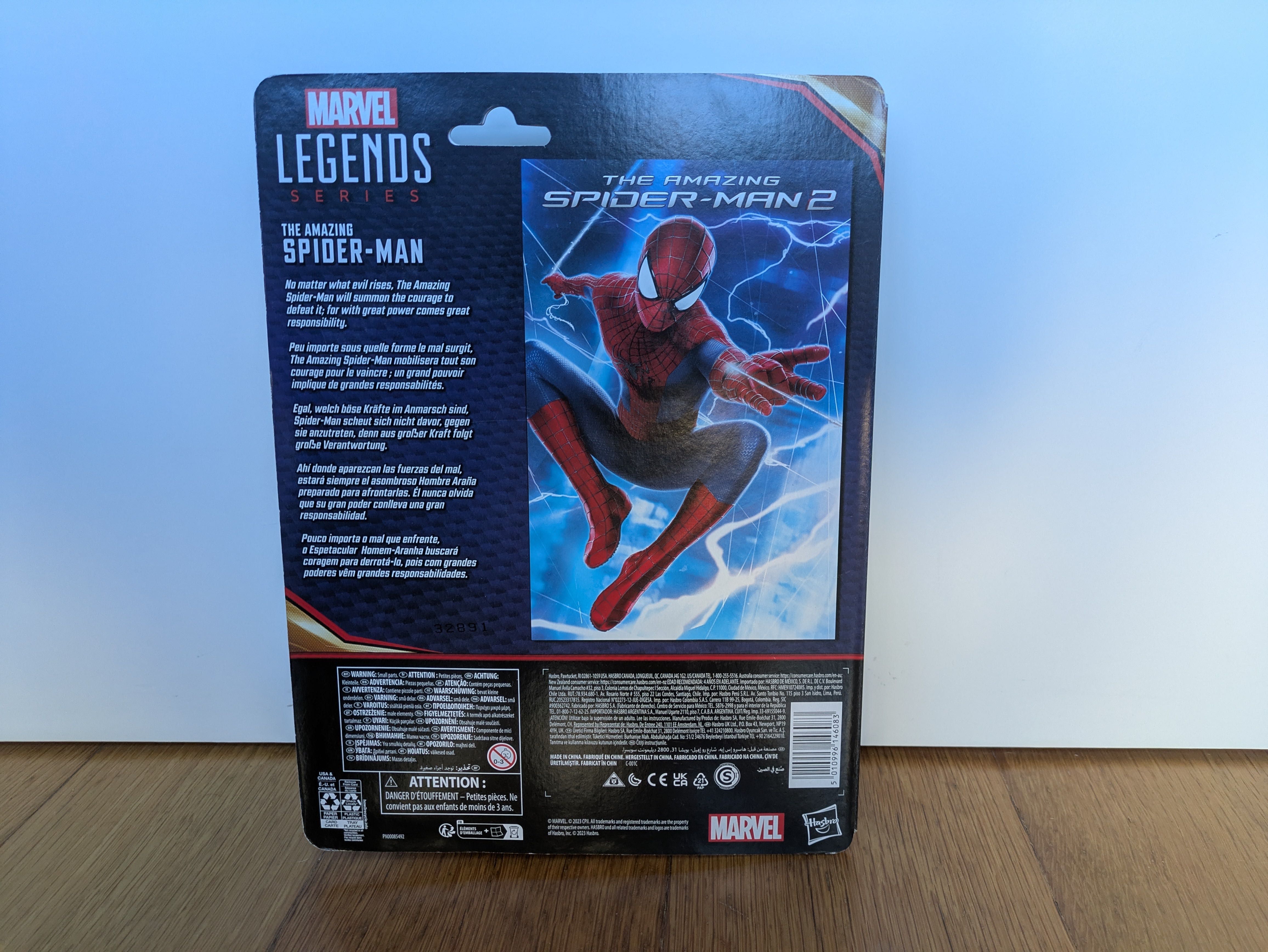Spider man/ Homem aranha Andrew Garfield Marvel Legends -Portes Grátis