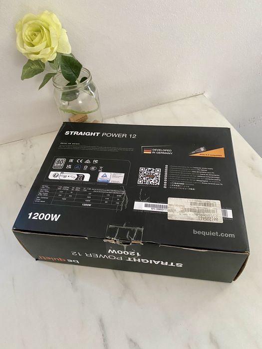 GWARANCJA 10LAT zasilacz 1200W PLATINUM be quiet! straight power 12