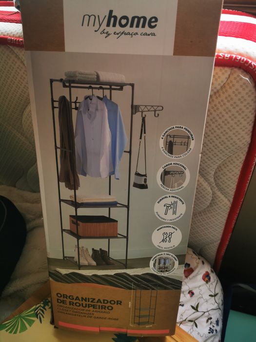 Organizador de roupeiro novo